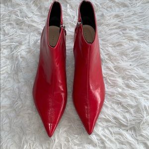Zara Pleather booties
